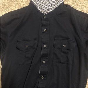 Michael Kors Button Front Polo